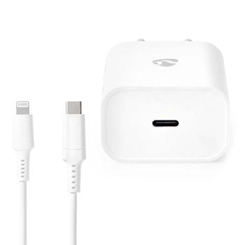 Preview: Lot 2x Chargeurs Rapides USB-C vers Lightning 1m - Technologie Smart IC - 20W Puissance - Certifié Apple pour iPhone 7/8/X/11/12/13/14