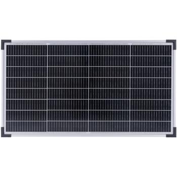 Preview: Efficient 60W solar panel: monocrystalline cells, IP65, metal frame - robust & mobile for maximum solar energy
