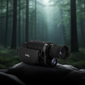 Monoculaire Vision Nocturne Numérique Infrarouge - Zoom x5, Portée 500m Crépuscule - Photo/Vidéo 2K, Écran Couleur TFT, Nuit 100m, IR 7 Niveaux