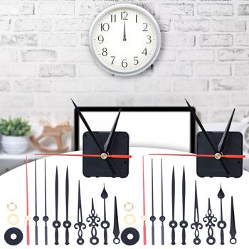 Mouvements d’Horloge Silencieux - Kit DIY 2 Pièces avec 3 Jeux d’Aiguilles - Idéal Fabrication & Remplacement Mouvement Défectueux - Anti Tic-Tac Continu