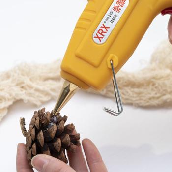 Preview: Heissklebestifte 50er Set für Heissklebepistolen, transparent, Ø 11 mm, 20 cm, Heissklebesticks mit extra starker Klebekraft, schnelltrocknend