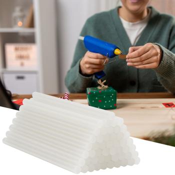 Preview: Heissklebestifte 50er Set für Heissklebepistolen, transparent, Ø 11 mm, 20 cm, Heissklebesticks mit extra starker Klebekraft, schnelltrocknend