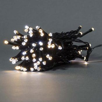 Preview: SmartLife LED Lichterkette - warmweiss/kaltweiss - 50 LEDs, 5m, IP65 - App- & Sprachsteuerung mit Alexa/Google Assistant - 11 Lichtmuster