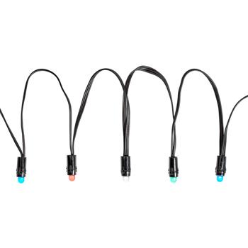 Preview: Wetterfeste RGB SmartLife LED-Lichterkette: 48 LEDs, 10,8 m, multicolor, App-Steuerung, IP65 – individuelle Beleuchtung für jeden Anlass