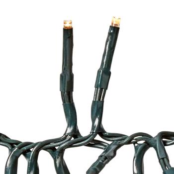 Preview: LED Lichterkette 576 LEDs - Warmweiss für Innen & Aussen mit IP44 Spritzschutz - 7 Lichtmuster, 4.2m Länge, 6h-Timer - Weihnachtsdeko