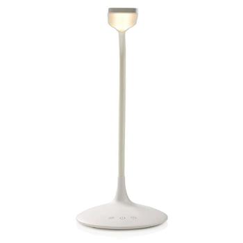 Preview: Lampada da tavolo ricaricabile a LED senza fili, 3 modalità, dimmerabile, touch - lampada da tavolo bianca per un‘illuminazione flessibile e senza fili