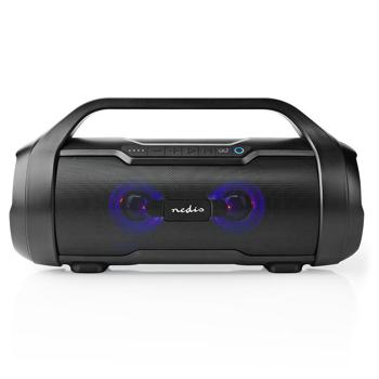 Preview: Haut-parleur Bluetooth portable 120W - Son puissant & basses profondes, IPX5 étanche, commandes vocales - USB/AUX, microSD, TWS, 6h autonomie