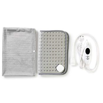 Preview: Kuschelig weiches elektrisches Heizkissen – Wärmekissen mit 100 Watt, 42x32 cm, 3 Temperaturstufen, abnehmbarer - waschbarer Bezug