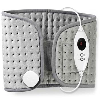 Preview: Coussin chauffant électrique pour ventre et dos - 6 températures réglables - 69x28cm - 100W - Arrêt auto 90 min - Lavable machine