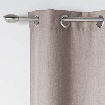 Preview: Rideau à œillets Métalliques - Occultant & Isolation Sonore - Polyester Sable 140x260cm - Facile d‘entretien & Lavable en machine Preview: Rideau à œillets Métalliques - Occultant & Isolation Sonore - Polyester Sable 140x260cm - Facile d‘entretien & Lavable en machine