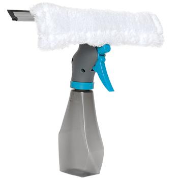 Preview: Detergente per vetri con funzione spray e copertura in microfibra per la pulizia