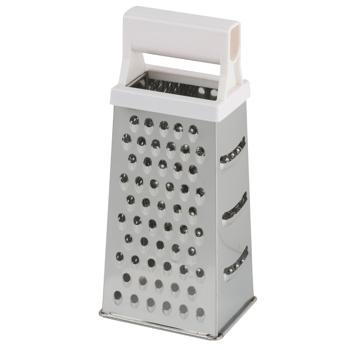 Preview: Multifunktionsreibe aus Edelstahl, Allzweckreibe