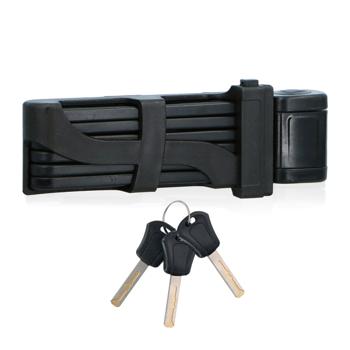 Preview: Folding lock with three keys, incl. mounting kit, 850mm