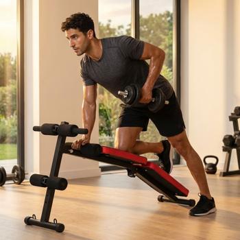 Trainingsbank, faltbar, Hantelbank