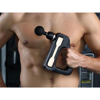 Preview: Pistolet de massage musculaire professionnel - Relaxation des fascias - Moteur puissant silencieux - 8 embouts - 32 niveaux - USB - Batterie longue durée