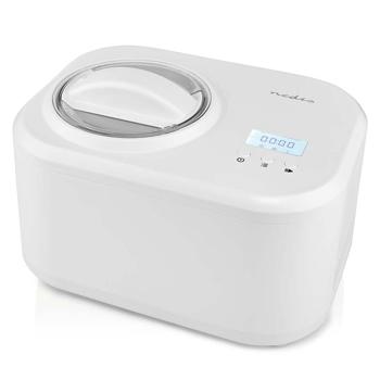 Machine à glace entièrement automatique, Ice Maker, 1 litre, 100 W, écran LCD, compresseur de refroidissement puissant pour une glace parfaite