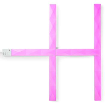 Preview: Strisce luminose LED modulari, 6 pezzi, 44 scene, WiFi, controllo tramite app: 10W, espandibile, sincronizzazione musicale, per atmosfere luminose creative Preview: Strisce luminose LED modulari, 6 pezzi, 44 scene, WiFi, controllo tramite app: 10W, espandibile, sincronizzazione musicale, per atmosfere luminose creative