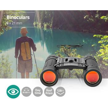 Preview: Jumelles compactes prisme en toit 8x21 - Randonnée Voyage - Boîtier robuste grip caoutchouc - Correction dioptrique - Sacoche incluse - Noir Preview: Jumelles compactes prisme en toit 8x21 - Randonnée Voyage - Boîtier robuste grip caoutchouc - Correction dioptrique - Sacoche incluse - Noir