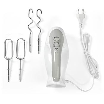 Preview: Powerful 200W hand mixer with 5 speeds & turbo: effortless mixing, kneading & beating for perfect baking results, compact, lightweight & easy to clean