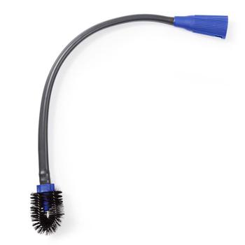 Preview: Flexibler Staubsauger-Heizkörperaufsatz (30-36mm) – ideal für unzugängliche Bereiche und Stellen, schwarz-blau, Bürsten-Aufsatz