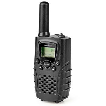 Preview: Set de 2 radios PMR - Talkies-walkies bidirectionnels longue portée 8km - PTT/VOX, 8 canaux, 38 sous-canaux, autonomie 24h, PMR446-MHz