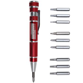 Preview: cacciavite meccanico di precisione 9in1 - Punte di precisione in acciaio al cromo vanadio extra duro - Preciso, robusto, ideale per elettronica e riparazioni