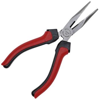 Preview: Combination pliers & telephone pliers, 16 cm, multi-layer chrome plating, red/black - set of 2 for gripping, cutting & bending work Preview: Combination pliers & telephone pliers, 16 cm, multi-layer chrome plating, red/black - set of 2 for gripping, cutting & bending work