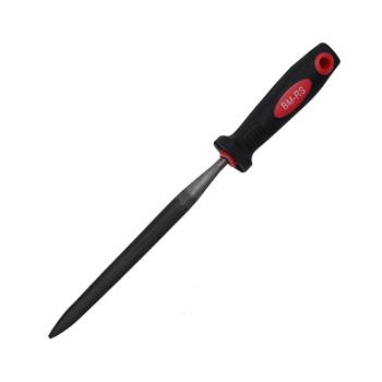 Preview: Hochwertiges Nadelfeilen-Set (6-teilig, rot/schwarz) – Robuste Feilen für präzise Ergebnisse beim Bearbeiten von Metall, Holz & Kunststoff