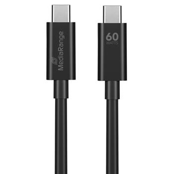 Preview: USB Type-C, Lade- und Datenkabel, Power Delivery 3.0, schwarz