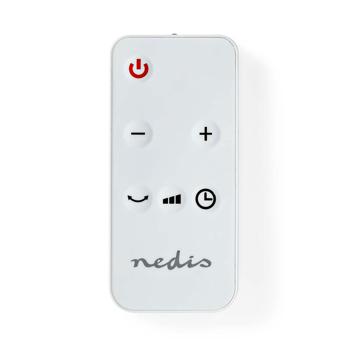 Preview: Termoventilatore intelligente in ceramica PTC, a torre, con funzione app, display touch, termostato, 2 impostazioni, bianco/grigio. Calore confortevole e sicuro