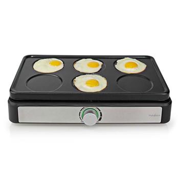 Preview: Comodo set wok per 6 persone, 600 watt - 6 mini wok, anche per crêpes o omelette, con controllo della temperatura, rivestimento antiaderente Preview: Comodo set wok per 6 persone, 600 watt - 6 mini wok, anche per crêpes o omelette, con controllo della temperatura, rivestimento antiaderente