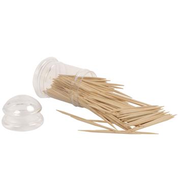 Preview: Piques à cocktail bambou - 2x200 pièces écologiques - Robustes, antibactériennes - Idéales apéros, fêtes, présentations professionnelles