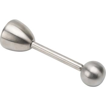 Preview: 4er-Set Eierköpfer aus Edelstahl, praktischer Eieröffner für harte und weiche Eier, ohne Zersplittern, spülmaschinen-geeignet