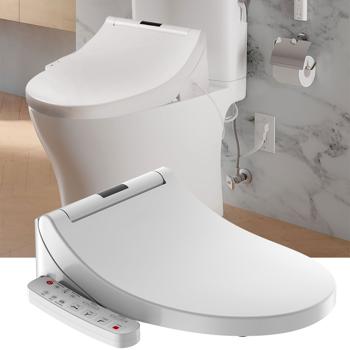Preview: 2 Abattants WC Connectés - Lavants Séchants Chauffants Hygiène Optimale comme Toilettes Japonaises - Fermeture Auto - App - 4 Températures - 1520W