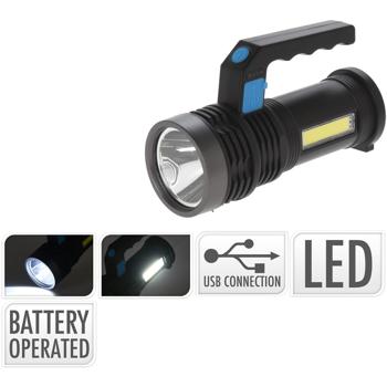 Preview: Lampada da lavoro a LED, 80 lumen, batteria ricaricabile, LED da 3 watt