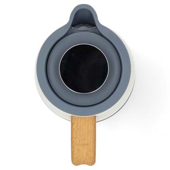 Preview: Bouilloire Électrique Design Soft-Touch Blanche - Acier Inoxydable, 1.7L, 2200W - Rotation 360°, Filtre Anticalcaire, Sécurité Anti-Surchauffe