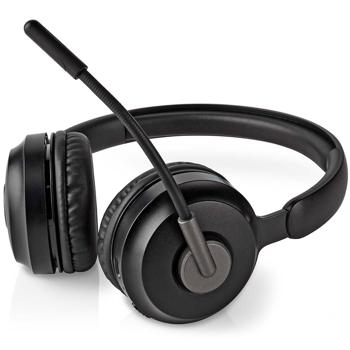 Preview: Casque Bluetooth Supra-Auriculaire Sans Fil CH3842 - Autonomie 27H - Microphone Flexible 30mm - USB-C - Confort Léger 144g - PC, Tablette, Smartphone
