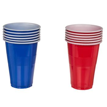 Preview: Inflatable Beer Pong party hat: The ultimate drinking game - incl. 12 cups & 2 balls - guaranteed fun for every party