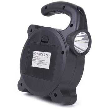 Preview: Lampe de travail LED COB 2 en 1 - Lampe de poche puissante, portable, robuste et durable - Idéale pour camping, voiture, atelier, urgences