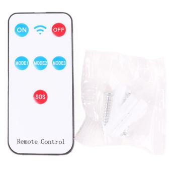 Preview: Surveillance camera decoy with LED light, solar panel, 3 light modes