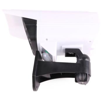 Preview: Surveillance camera decoy with LED light, solar panel, 3 light modes