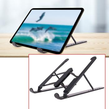 Supporto per tablet e laptop, nero, regolabile