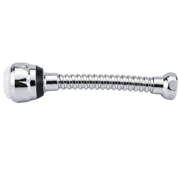 Preview: Aérateur de robinet filetage M2 – flexible et extensible pour cuisine et salle de bain – avec 2 modes de jet – installation simple sans outils – rallonge de robinet