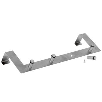 Preview: Cremagliera per porta con 4 ganci, 30 x 10 x 4 cm