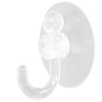 Preview: Ganci a ventosa, set di 8, ganci da parete, Ø 3,5 cm