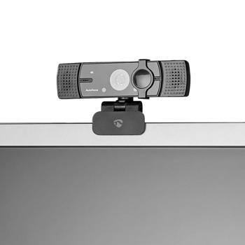 Preview: 4K Ultra HD Webcam mit FullHD Streaming, Stereomikrofon, 120° Weitwinkel & flexible Befestigung für gestochen scharfe Videos