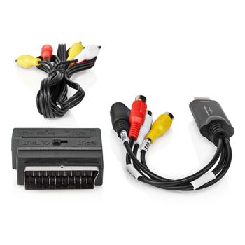 Preview: Carte d‘acquisition audio et vidéo USB - Numériser VHS, caméscopes, DVD - Compatible Windows 7 à 11, logiciel inclus, 480p, USB 2.0