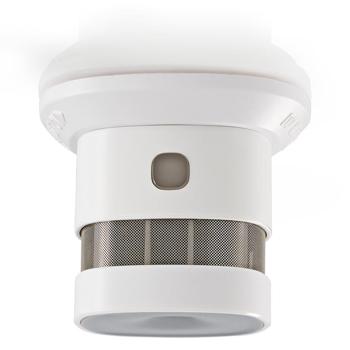 Preview: Mini-Rauchmelder für Wohn- & Gewerberäume - 10-Jahre-Batterie & 85 dB Alarmton - Diskretes Design, CR123A, 60x50x60mm, 68g, einfach installierbar