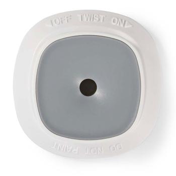 Preview: Mini-Rauchmelder für Wohn- & Gewerberäume - 10-Jahre-Batterie & 85 dB Alarmton - Diskretes Design, CR123A, 60x50x60mm, 68g, einfach installierbar