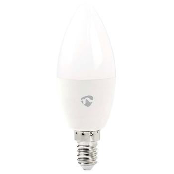 Preview: SmartLife WLAN-LED-Lampe (E14, RGBW, 4.9W) – Glühbirne mit Farbwechsel, 2200-6500K – App für Android & iOS – Smart-Home-Beleuchtung